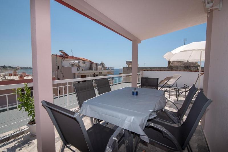 Grcka Reni Greece Beach Penthaus 3 Nea Kallikrateia Eksteriør billede